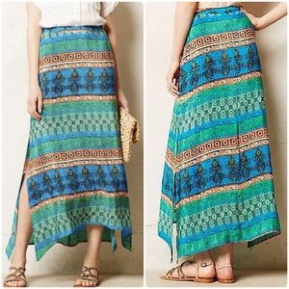 Silk Maxi with Slit